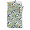 Puffin Cute Pattern Print Duvet Cover Bedding Set-grizzshop