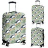 Puffin Cute Pattern Print Luggage Cover Protector-grizzshop