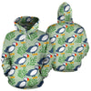 Puffin Cute Pattern Print Men Women Pullover Hoodie-grizzshop