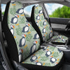 Puffin Cute Pattern Print Universal Fit Car Seat Covers-grizzshop