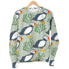 Puffin Cute Pattern Print Women's Sweatshirt-grizzshop