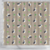 Puffin Print Pattern Bathroom Shower Curtain-grizzshop