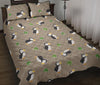 Puffin Print Pattern Bed Set Quilt-grizzshop