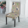 Puffin Print Pattern Chair Cover-grizzshop