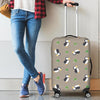 Puffin Print Pattern Luggage Cover Protector-grizzshop