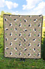 Puffin Print Pattern Quilt-grizzshop