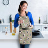 Puffin Print Pattern Women's Apron-grizzshop