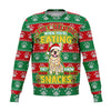 Pug They Know When You Have Snacks Christmas Ugly Sweater-grizzshop