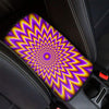 Pulsing Optical illusion Car Console Cover-grizzshop