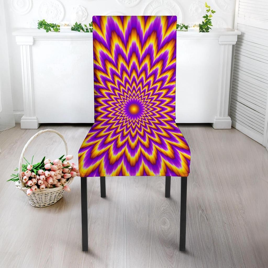 Pulsing Optical illusion Chair Cover-grizzshop
