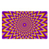 Pulsing Optical illusion Door Mat-grizzshop