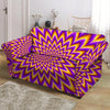 Pulsing Optical illusion Loveseat Cover-grizzshop