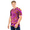 Pulsing Optical illusion Men T Shirt-grizzshop