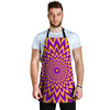 Pulsing Optical illusion Men's Apron-grizzshop