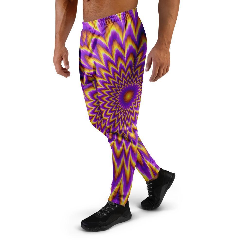 Pulsing Optical illusion Men's Joggers-grizzshop