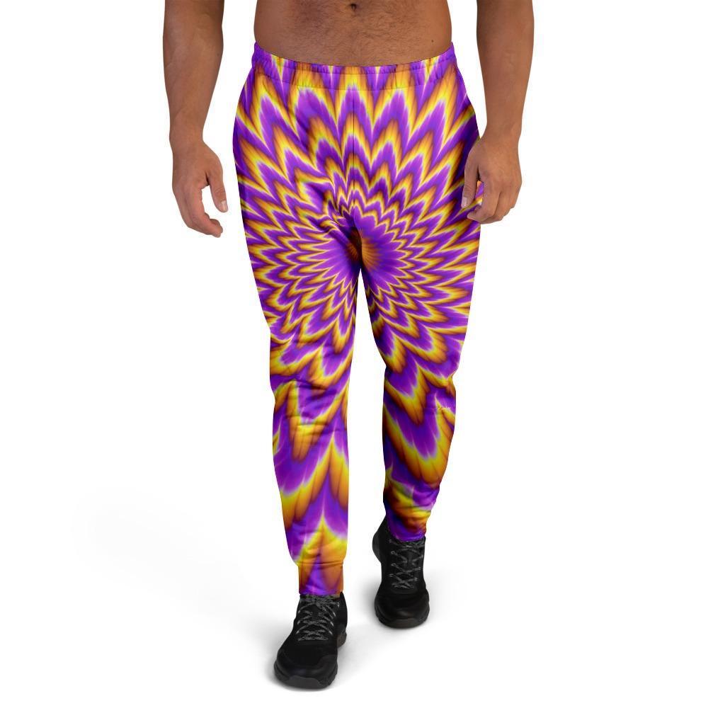 Pulsing Optical illusion Men's Joggers-grizzshop