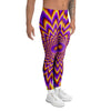 Pulsing Optical illusion Men's Leggings-grizzshop