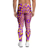 Pulsing Optical illusion Men's Leggings-grizzshop