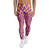 Pulsing Optical illusion Men's Leggings-grizzshop