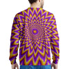 Pulsing Optical illusion Men's Sweatshirt-grizzshop