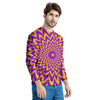 Pulsing Optical illusion Men's Sweatshirt-grizzshop