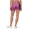 Pulsing Optical illusion Mini Skirt-grizzshop