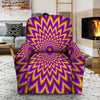 Pulsing Optical illusion Recliner Cover-grizzshop