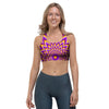 Pulsing Optical illusion Sports Bra-grizzshop