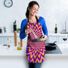 Pulsing Optical illusion Women's Apron-grizzshop