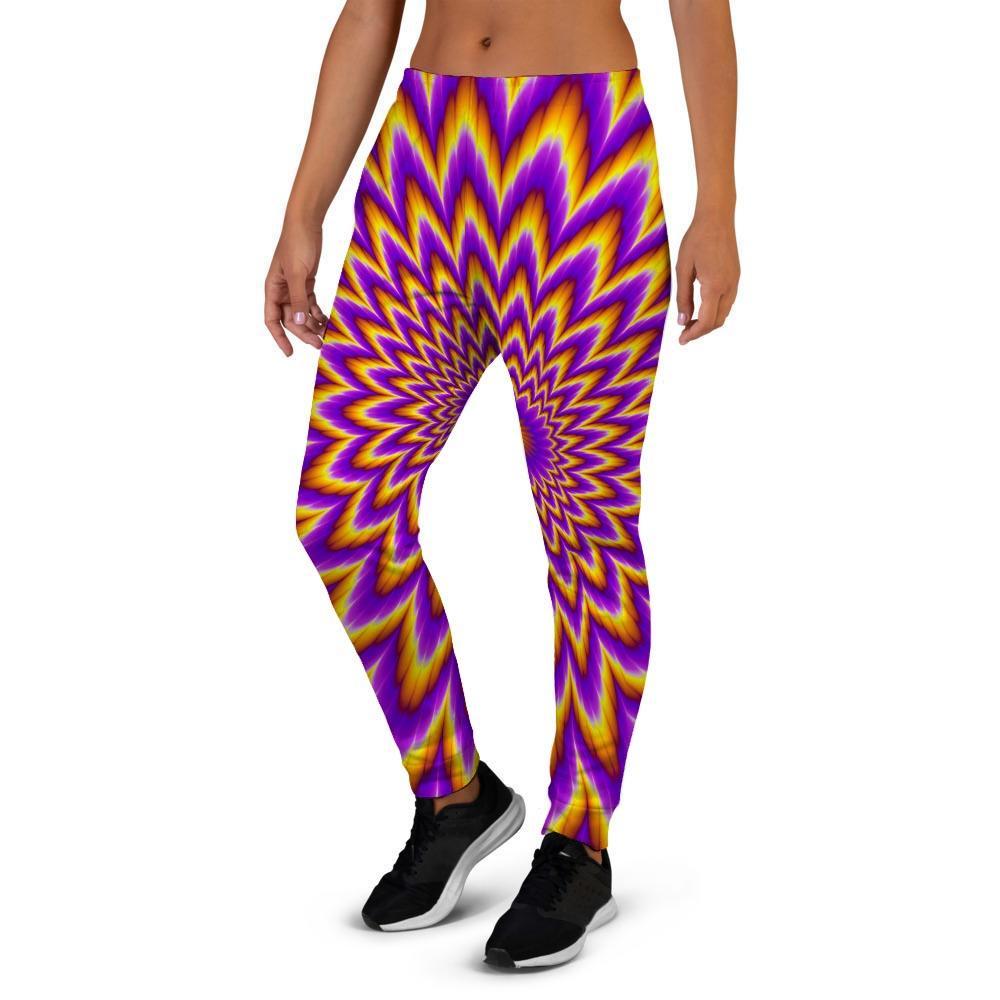 Pulsing Optical illusion Women's Joggers-grizzshop