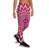 Pulsing Optical illusion Women's Joggers-grizzshop