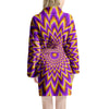 Pulsing Optical illusion Women's Robe-grizzshop