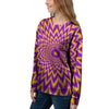 Pulsing Optical illusion Women's Sweatshirt-grizzshop