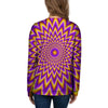 Pulsing Optical illusion Women's Sweatshirt-grizzshop