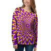 Pulsing Optical illusion Women's Sweatshirt-grizzshop