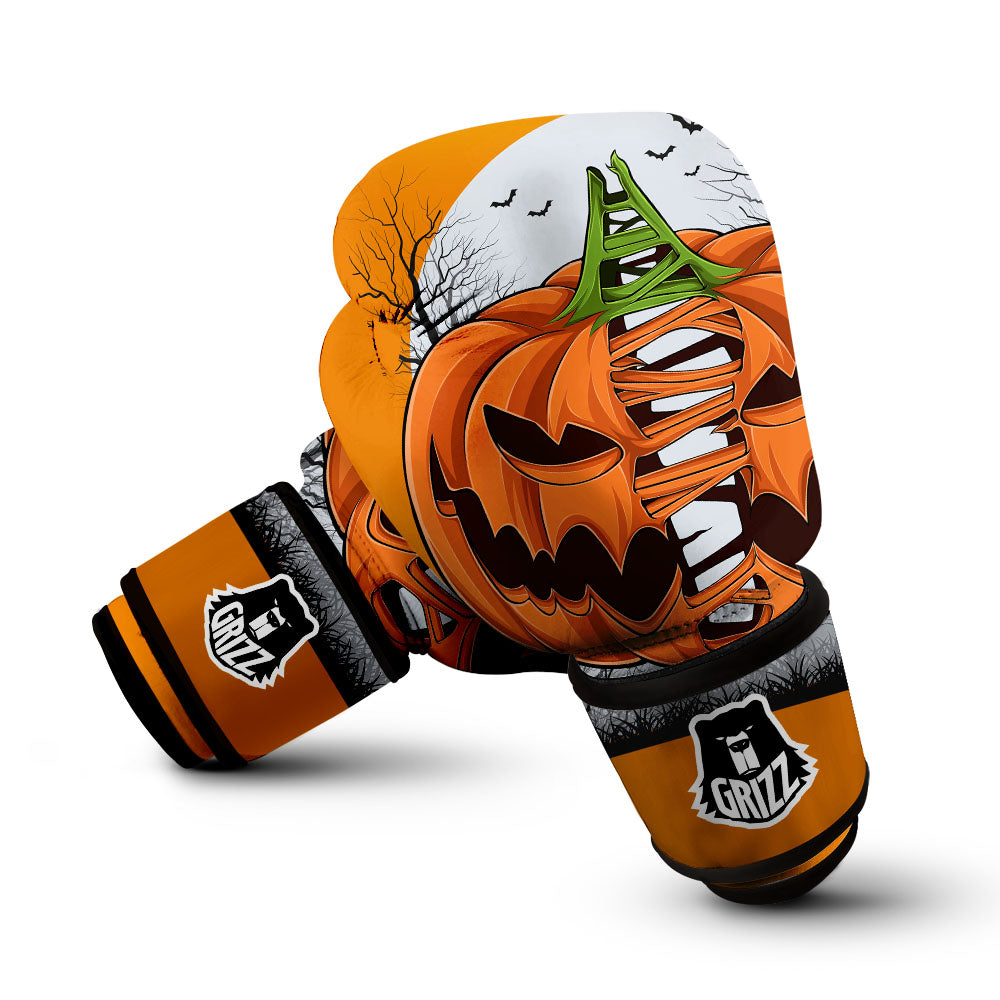 Pumpkin Halloween Character Print Boxing Gloves-grizzshop