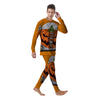 Pumpkin Halloween Character Print Men's Pajamas-grizzshop