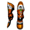 Pumpkin Halloween Character Print Muay Thai Shin Guards-grizzshop