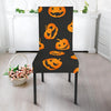 Pumpkin Halloween Pattern Print Chair Cover-grizzshop