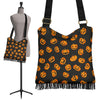 Pumpkin Halloween Pattern Print Crossbody bags-grizzshop