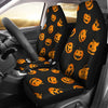 Pumpkin Halloween Pattern Print Universal Fit Car Seat Covers-grizzshop