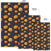 Pumpkin Halloween Print Pattern Floor Mat-grizzshop