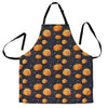 Pumpkin Halloween Print Pattern Men's Apron-grizzshop