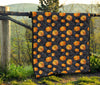 Pumpkin Halloween Print Pattern Quilt-grizzshop