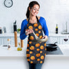 Pumpkin Halloween Print Pattern Women's Apron-grizzshop