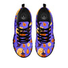 Pumpkin Halloween Purple Print Pattern Black Sneaker-grizzshop