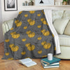 Pumpkin Pattern Print Blanket-grizzshop