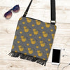 Pumpkin Pattern Print Crossbody bags-grizzshop