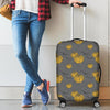 Pumpkin Pattern Print Luggage Cover Protector-grizzshop