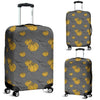 Pumpkin Pattern Print Luggage Cover Protector-grizzshop